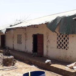 Five abandoned classrooms